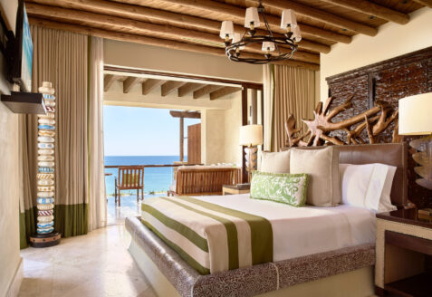 Estrella suite, bedroom , second terrace waldorf astoria los cabos pedregal