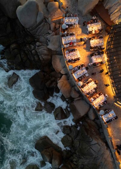 Kaleigh and john wedding dinner at el farallon by chelsea gee photography