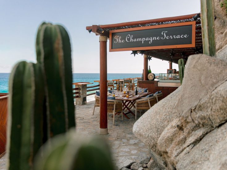 Champagne by the Pacific